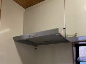 静岡キッチン取付け隊　レンジフードのちょっと変わった選び方　施工前